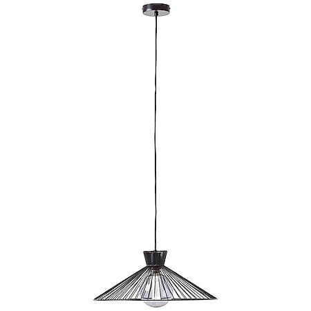 BRILLIANT Lampe, Elmont Pendelleuchte 45cm schwarz matt, 1x A60, E27, 52W,  Kabel kürzbar / in der Höhe einstellbar bei Marktkauf online bestellen