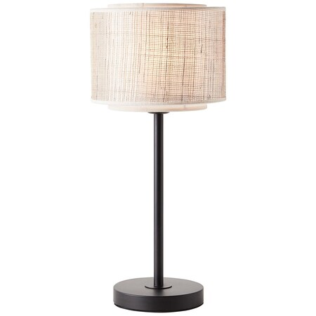 BRILLIANT Lampe, Odar Tischleuchte schwarz/beige, 1x A60, E27, 42W, Mit  Schnurzwischenschalter bei Marktkauf online bestellen | Tischlampen
