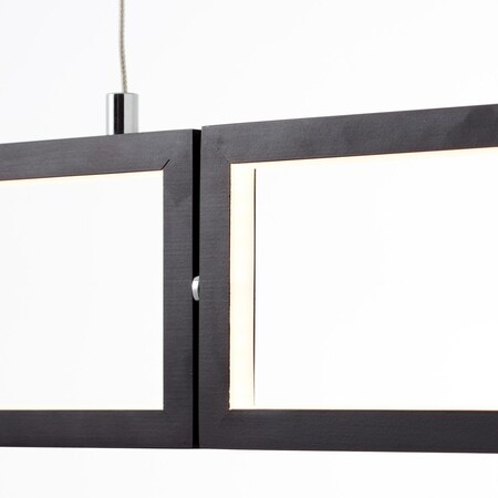 BRILLIANT Lampe, Ranut LED integriert, bei 3x online Wandschalter dimmbar Pendelleuchte schwarz, 3flg (1067lm, LED Stufen 3000K), bestellen Marktkauf In 3 11.3W über integriert, LED