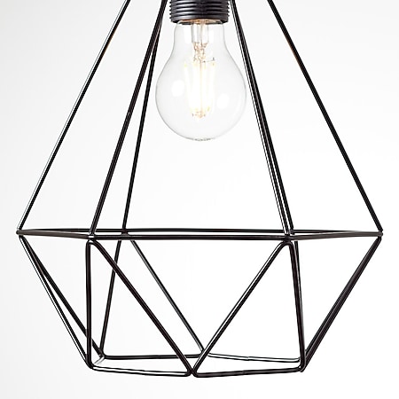 BRILLIANT Lampe, Drewno Pendelleuchte 25cm schwarz/holzfarbend, 1x A60, E27,  25W, Holz aus nachhaltiger Waldwirtschaft (FSC) bei Marktkauf online  bestellen