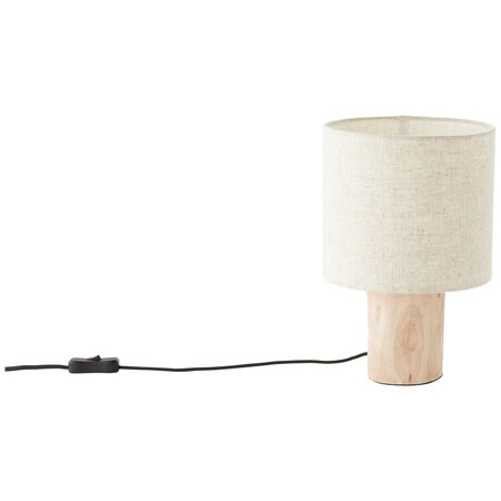 BRILLIANT Lampe, E27, online A60, natur, Tischleuchte 40W, bestellen Waldwirtschaft Pia Holz Marktkauf aus (FSC) nachhaltiger bei 1x