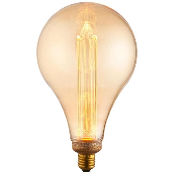 BRILLIANT Lampe | LED-Normallampe A148 XL Filament E27 2,5W 120lm 2300K bernstein | 
