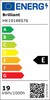 19W 2700K) bei Tuco (Lichtstrom: Lichtfarbe: schwarz/weiß LED 2500lm, LED 1x bestellen 30cm BRILLIANT integriert, Marktkauf online integriert, LED | Deckenaufbau-Paneel