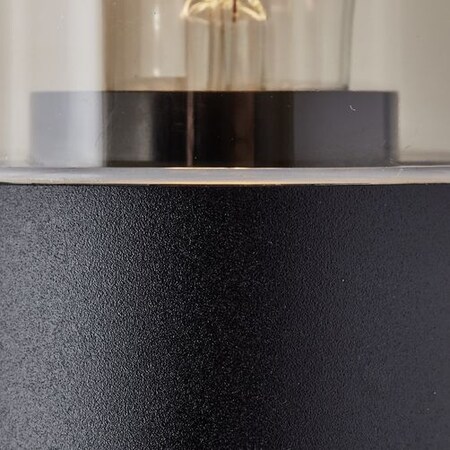 BRILLIANT Sergioro Außenwandleuchte Bewegungsmelder schwarz Normallampen | (nicht 1x online A60, E27, Marktkauf enthalten) matt geeignet für 20W, bestellen bei