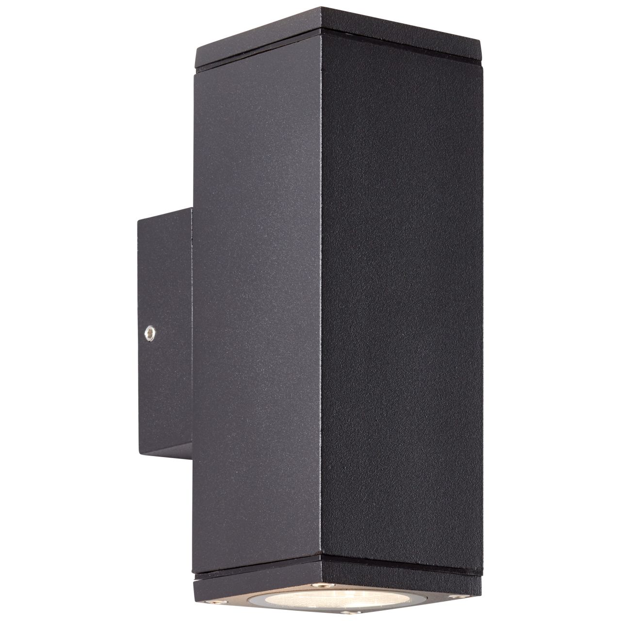 BRILLIANT Hally Au&szlig;enwandleuchte 2flg silber | 2x PAR51, GU10, 18W, geeignet f&uuml;r Reflektorlampen (nicht enthalten) 