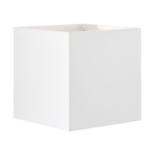 Brilliant Isak LED Außenwandleuchte – Weiß, 6W integriert, 500 Lumen, Warmweiß (3000K), IP54 spritzwassergeschützt, justierbarer Abstrahlwinkel, inkl. Montagematerial 