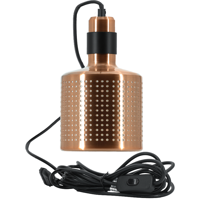 Venso EcoSolutions VEGA E27 Lampenschirm Kupfer, Lampenschirm Metall, Venso Pflanzenlampe, E27 Pflanzenlampe, Lampenschirm E27, Tageslichtlampe f&uuml;r Pflanzen, Pflanzenlicht, LED Zimmerpflanze 