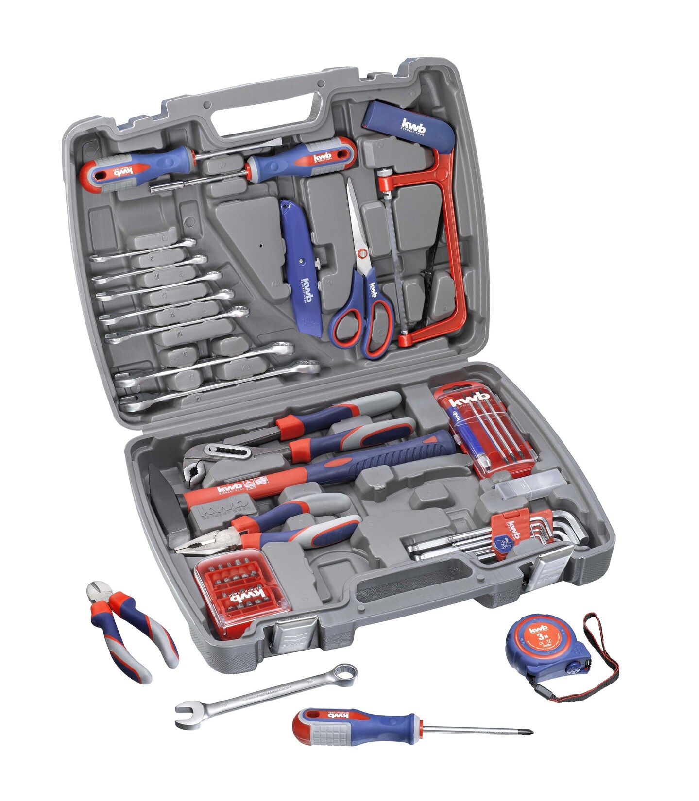Mallette à outils équipée 65 pièces kwb 370730 1 pc(s)