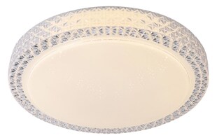 BRILLIANT Badria LED Wand- und Deckenleuchte 58cm weiß Innenleuchten,Deckenleuchten,-funktional | 1x 60W LED integriert, (Lichtstrom: 4800lm, Lichtfarbe: 3000-6000K) | Steuerbar über Fernbedienung / S 