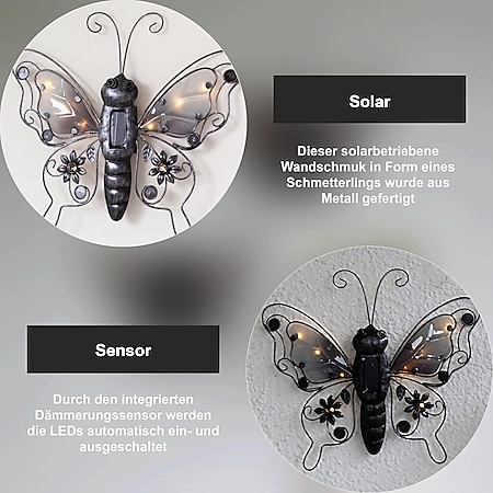 Star Trading Solar Dekorationsleuchte Butterfly bei Marktkauf online  bestellen