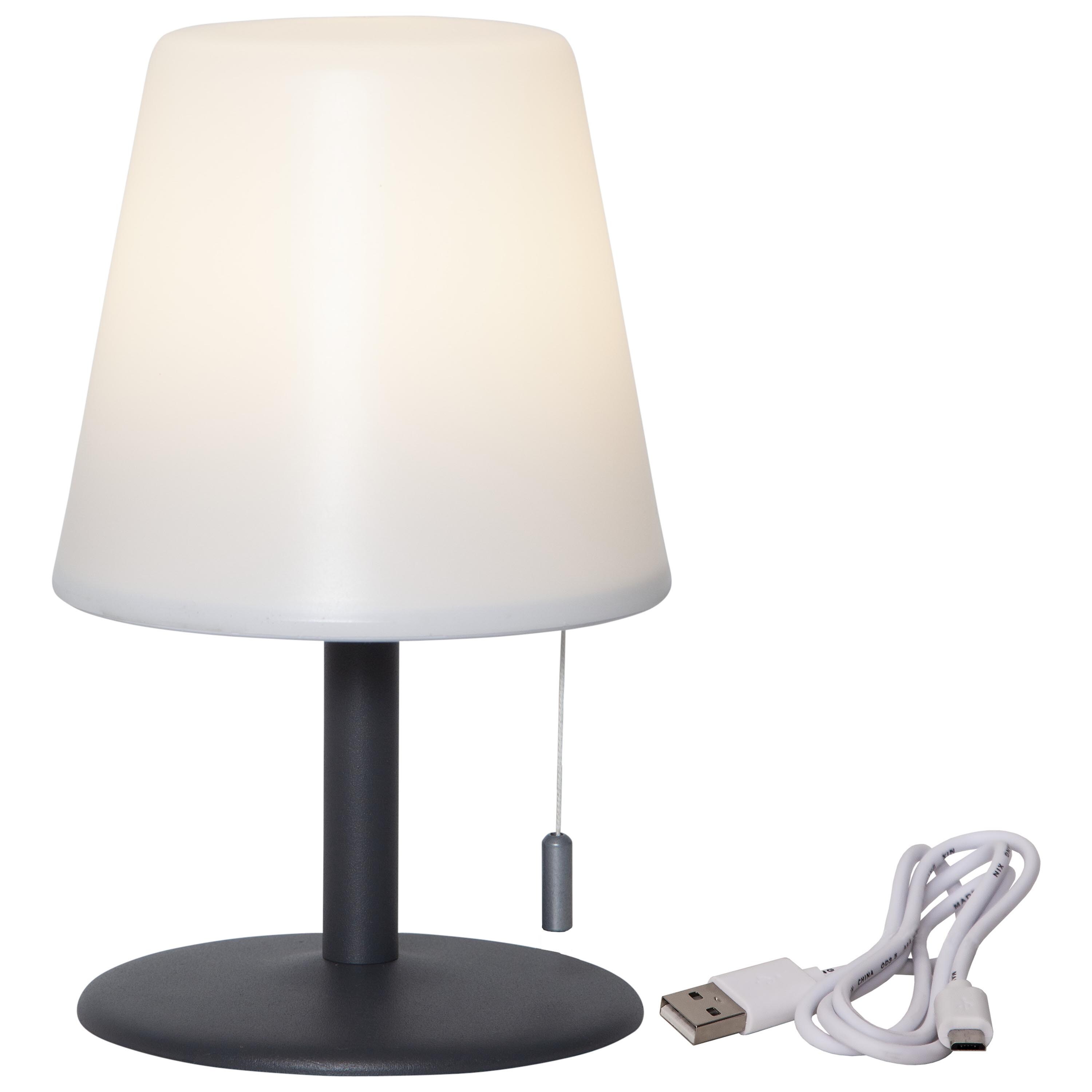 Star Trading LED-Gartenlampe 'Kreta', 7/grau, outd. 