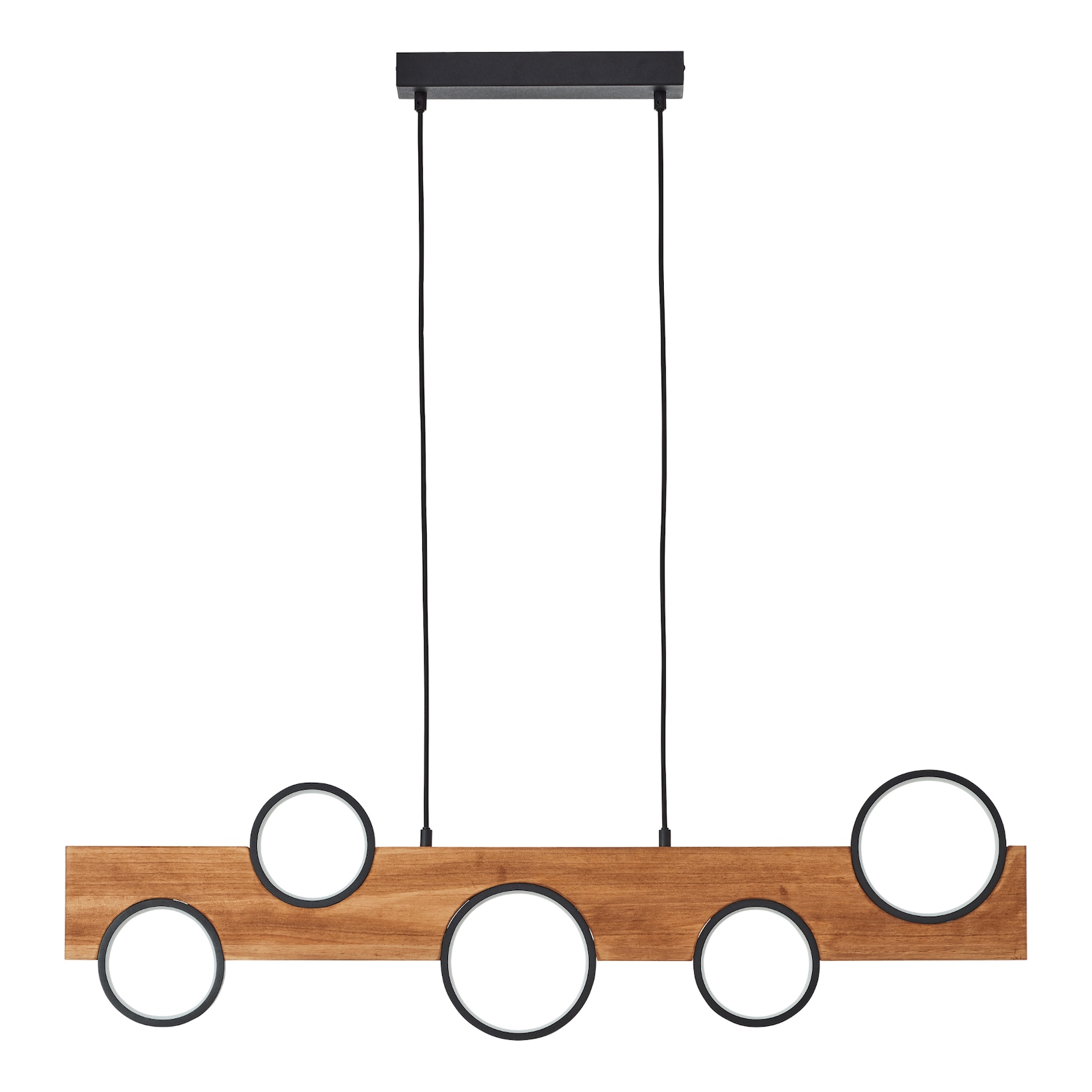 Brilliant Cheesy Pendelleuchte Holz - Moderne Pendelleuchte für Esstisch & Wohnzimmerlampe aus Holz , mit integrierter LED - Perfekte …