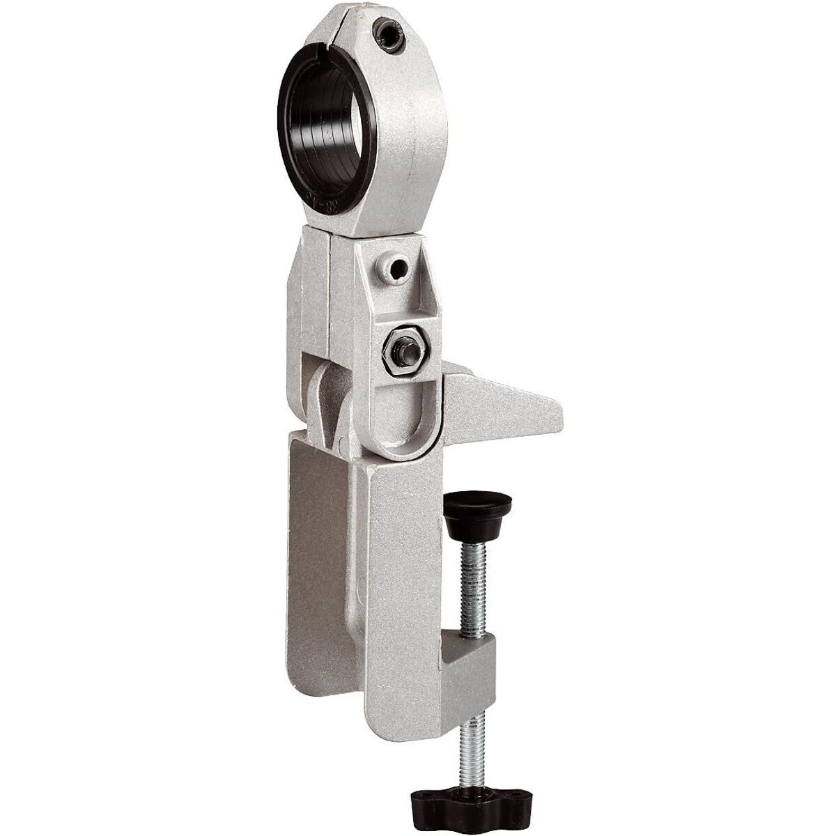 Bohrmaschinen-Ständer für Bohrmaschine und Akkuschrauber, stationär, Bohrständer mit 43 mm Eurospannhals, ideal in Verbindung mit Schleifteller und Polieraufsatz