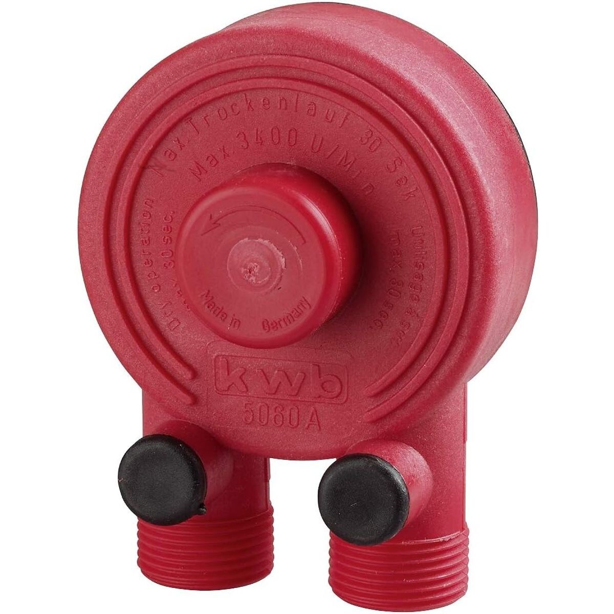 Kombi-Pumpe P60 Bohrmaschinen-Pumpe /h, selbstansaugend, Gewinde-Anschluss R 3/4 , f. Schlauch-Adapter 44593 und 44654 Zoll, Made in Germany