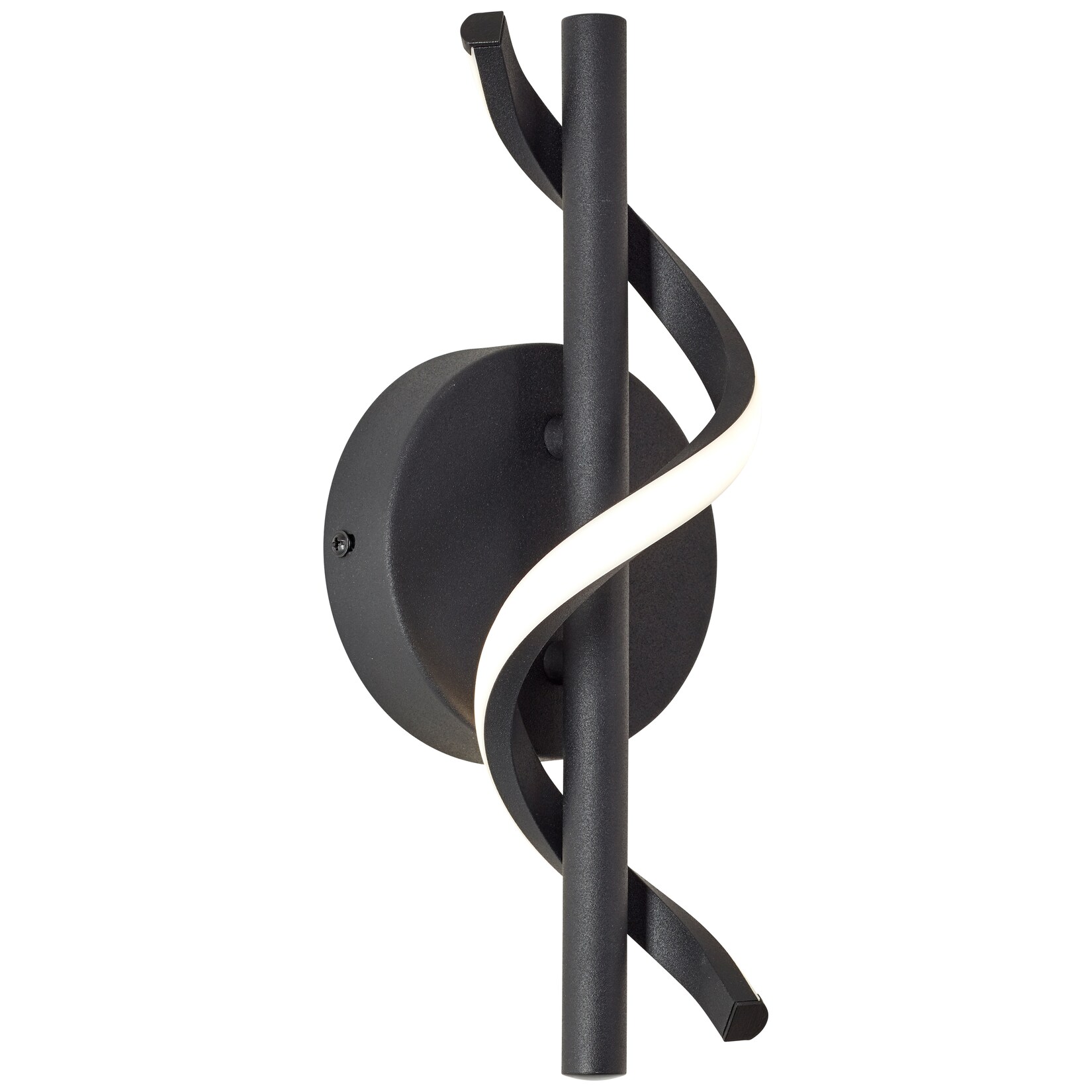 Brilliant Lampe Eunice LED Wandleuchte schwarz matt schwarz 7 ,5 W LED integriert