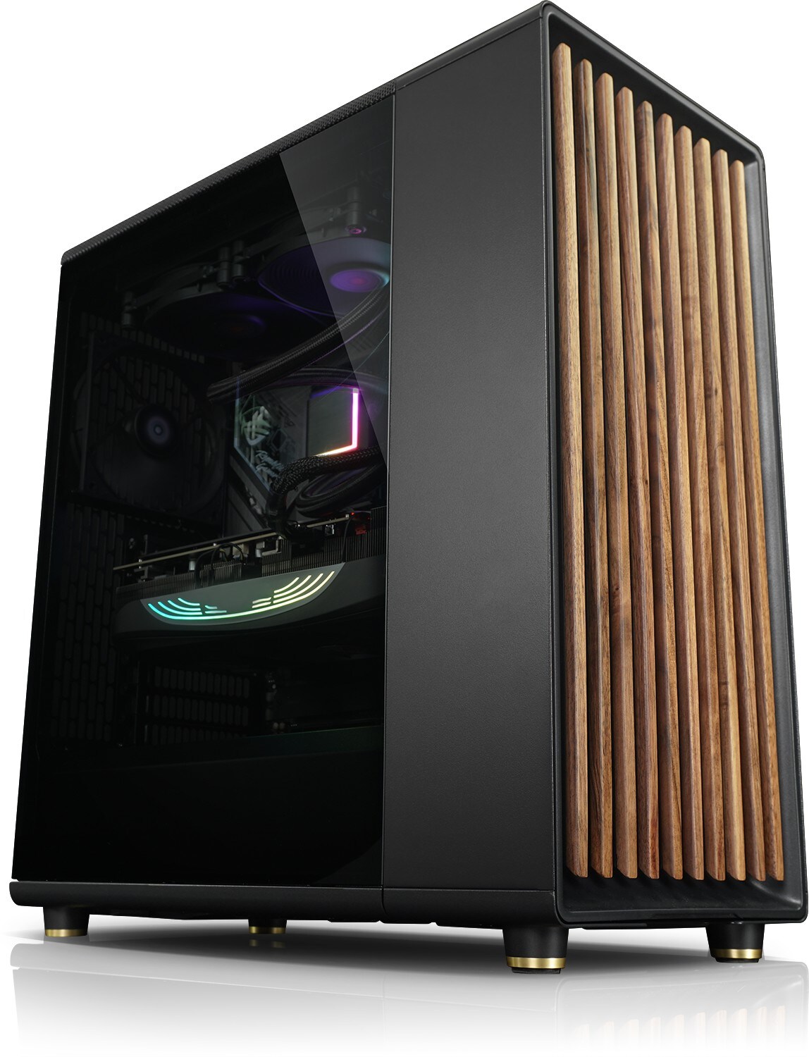 Gaming PC Black Forest 14 Intel Core i7-14700KF, 32GB DDR5, NVIDIA RTX 5070 Ti 16 GB, 2TB SSD, WLAN, Windows 11 
