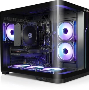 Gaming PC Panorama Curve VIII AMD Ryzen 7 8700F, 32GB DDR5, AMD Radeon RX 9060 XT 16 GB, 1TB SSD, Windows 11 