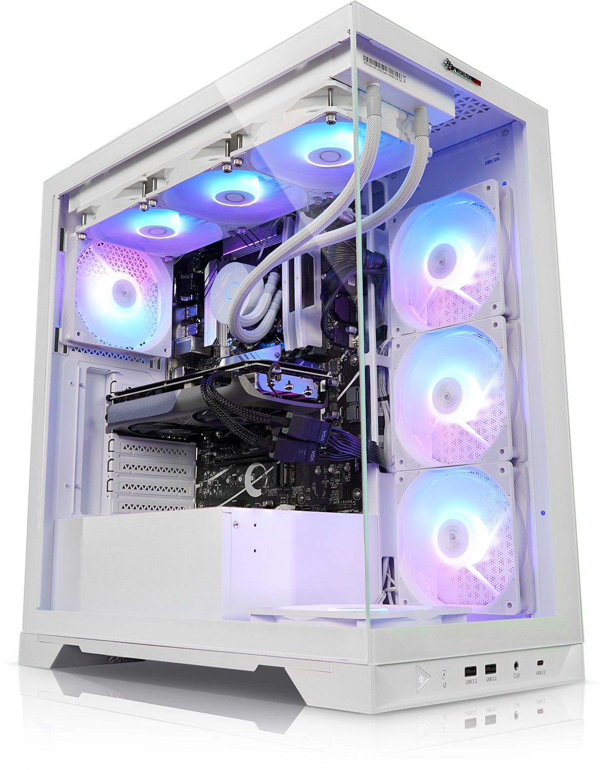 Gaming PC Invader VII AMD Ryzen 9 9900X, 64GB DDR5, AMD Radeon RX 7900 XT 20 GB, 2TB SSD, Windows 11 