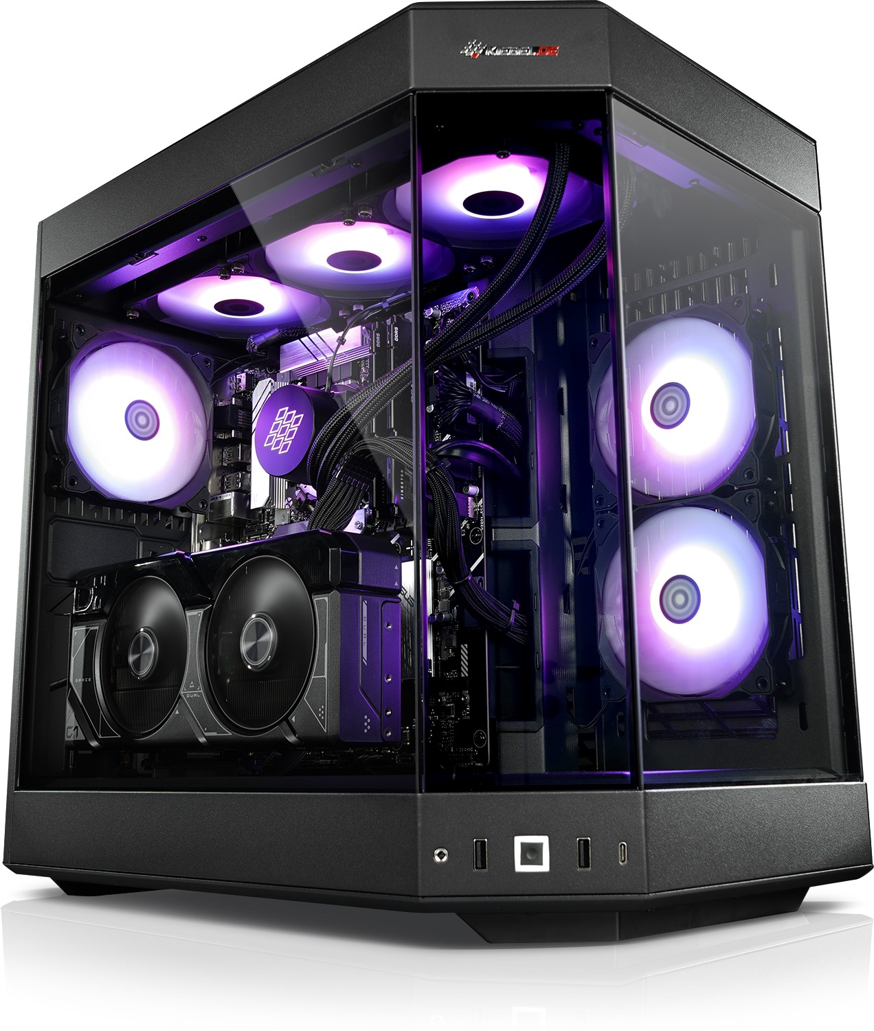 Gaming PC Poseidon Ultra Intel Core Ultra 7 265KF, 32GB DDR5, NVIDIA RTX 5070 Ti 16 GB, 2TB SSD, Windows 11 