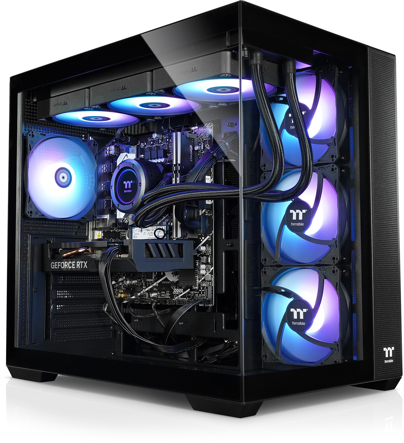 Gaming PC Hydra Ultra Intel Core Ultra 7 265KF, 32GB DDR5, AMD Radeon RX 9070 XT 16 GB, 1TB SSD, Windows 11 