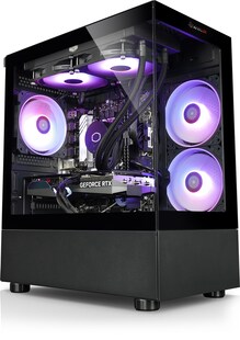 Gaming PC InvaderXS AMD Ryzen 7 9700X, 32GB DDR5, AMD Radeon RX 9070 16 GB, 1TB SSD, Windows 11 