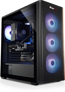 Gaming PC Wooden IX AMD Ryzen 7 9700X, 32GB DDR5, AMD Radeon RX 9070 16 GB, 2TB SSD, Windows 11 