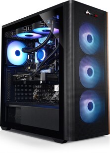 Gaming PC Wooden Ultra Intel Core Ultra 9 285K, 64GB DDR5, AMD Radeon RX 9070 XT 16 GB, 4TB SSD, Windows 11 