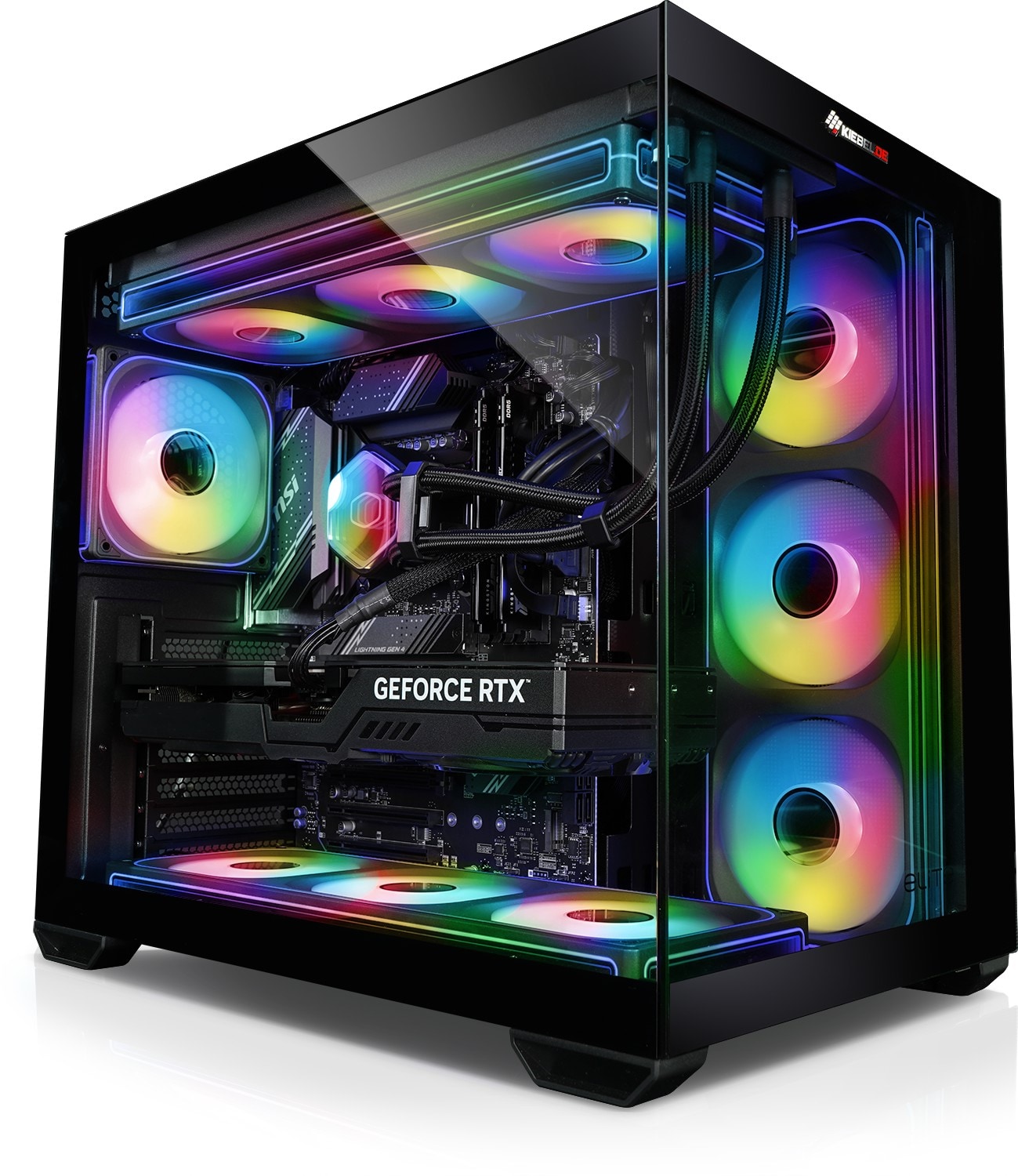 Gaming PC Panorama 12 Intel Core i7-12700KF, 32GB DDR4, NVIDIA RTX 5060 8 GB, 1TB SSD, WLAN, Windows 11 