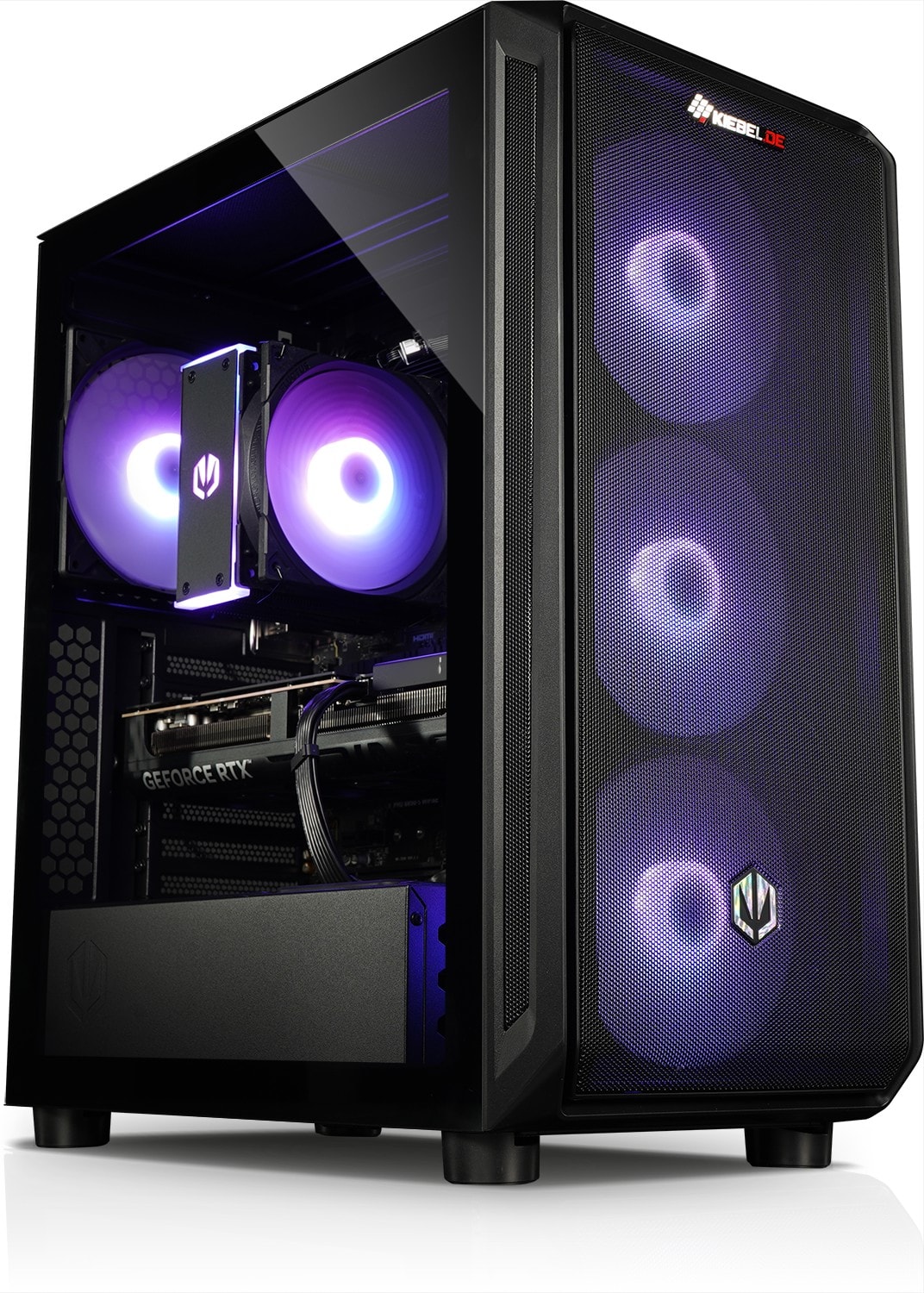 Gaming PC Raptor 14 Intel Core i5-14400F, 32GB DDR4, NVIDIA RTX 5070 12 GB, 1TB SSD, WLAN, Windows 11 