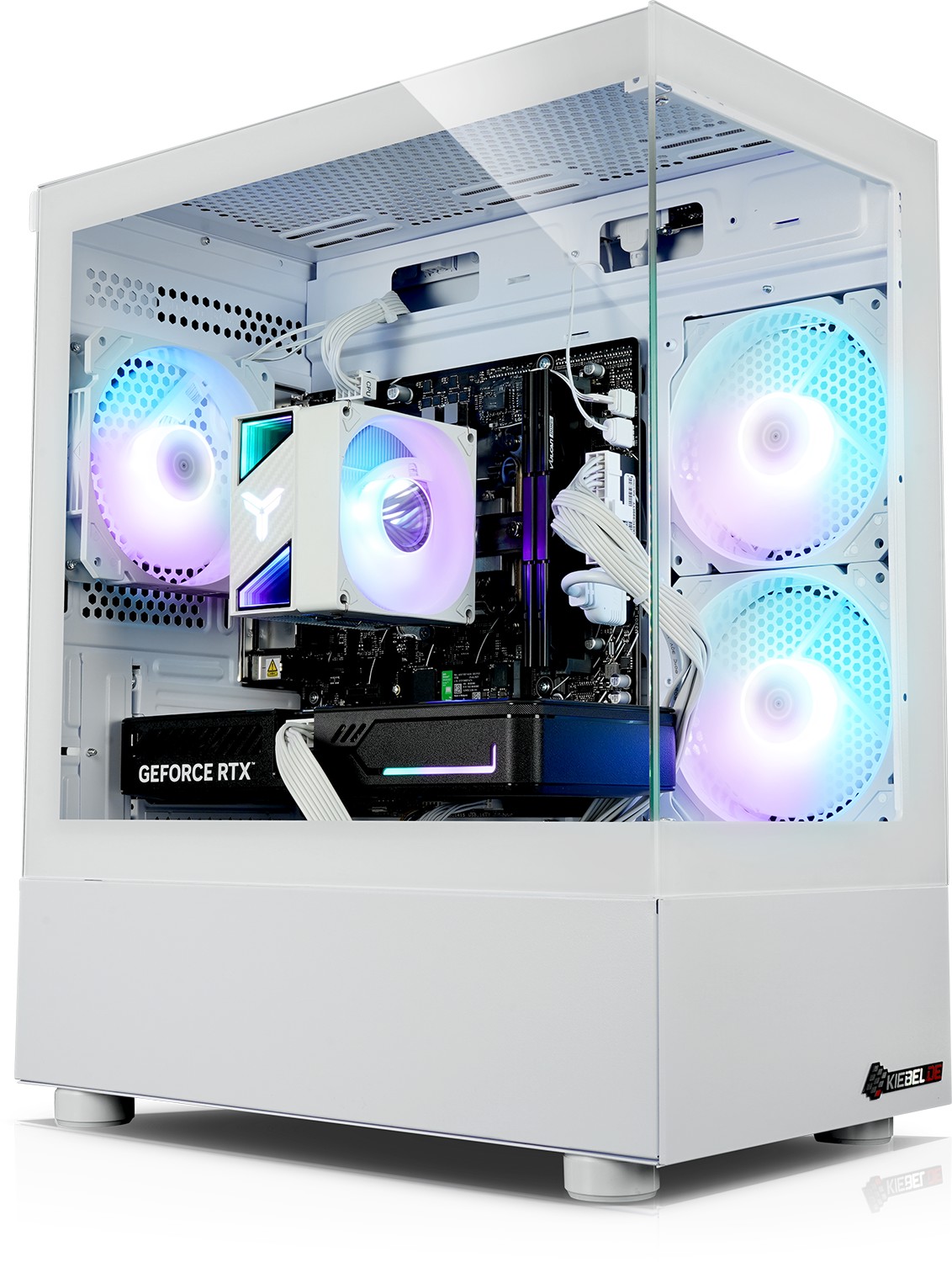 Gaming PC InvaderXS 12 Intel Core i7-12700KF, 16GB DDR4, NVIDIA RTX 5060 Ti 8 GB, 1TB SSD, WLAN, Windows 11 