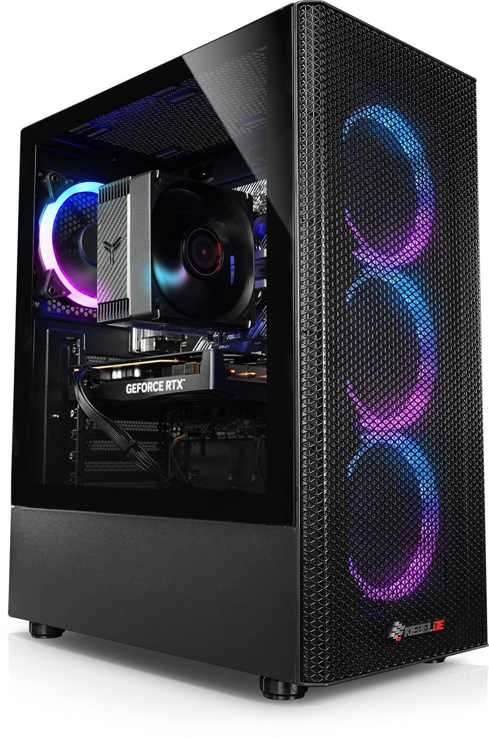 Gaming PC Raptor VIII AMD Ryzen 7 8700F, 16GB DDR5, NVIDIA RTX 5060 8 GB, 1TB SSD, WLAN, Windows 11 