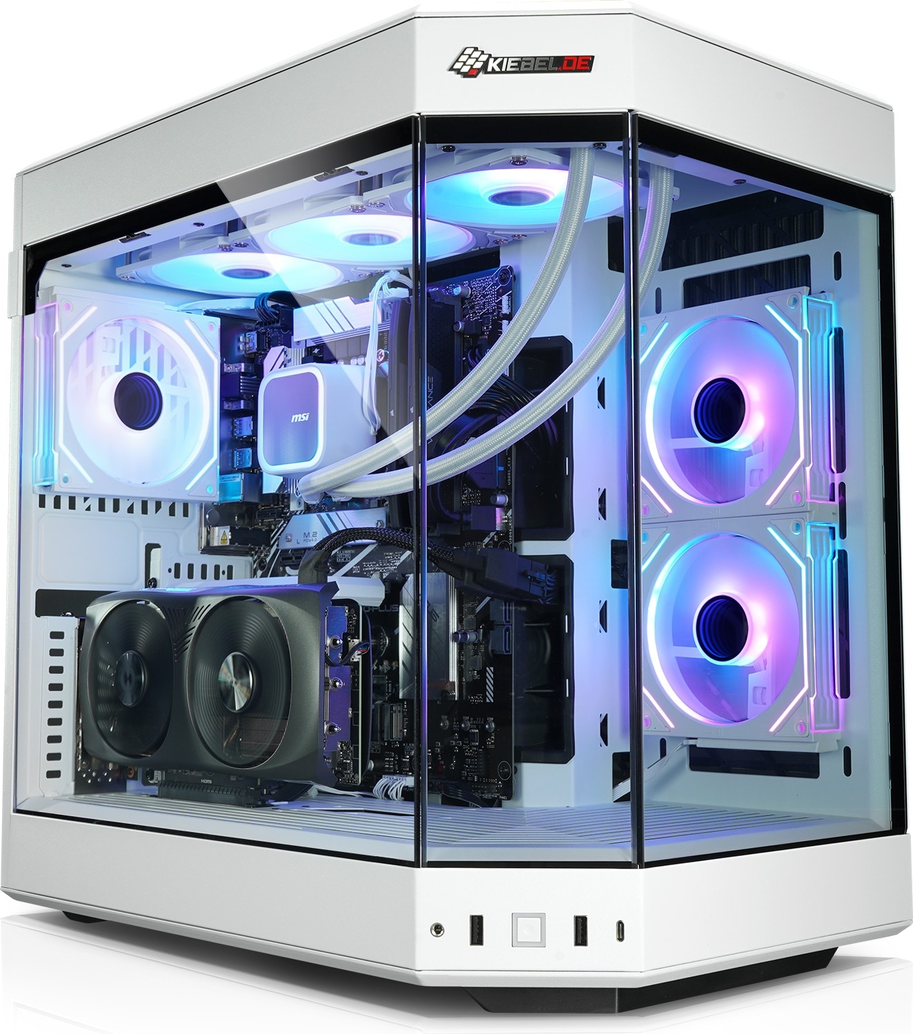 Gaming PC Poseidon VII AMD Ryzen 7 7800X3D, 32GB DDR5, NVIDIA RTX 5060 8 GB, 1TB SSD, Windows 11 