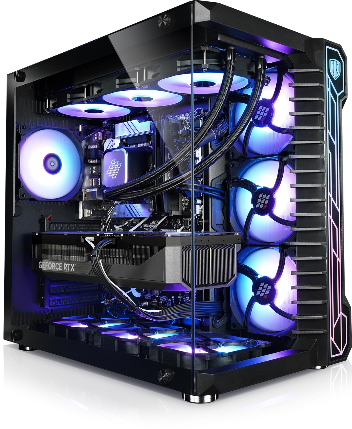 Gaming PC Panorama XL AMD Ryzen 7 7800X3D, 32GB DDR5, NVIDIA RTX 5070 Ti 16 GB, 1TB SSD, Windows 11 