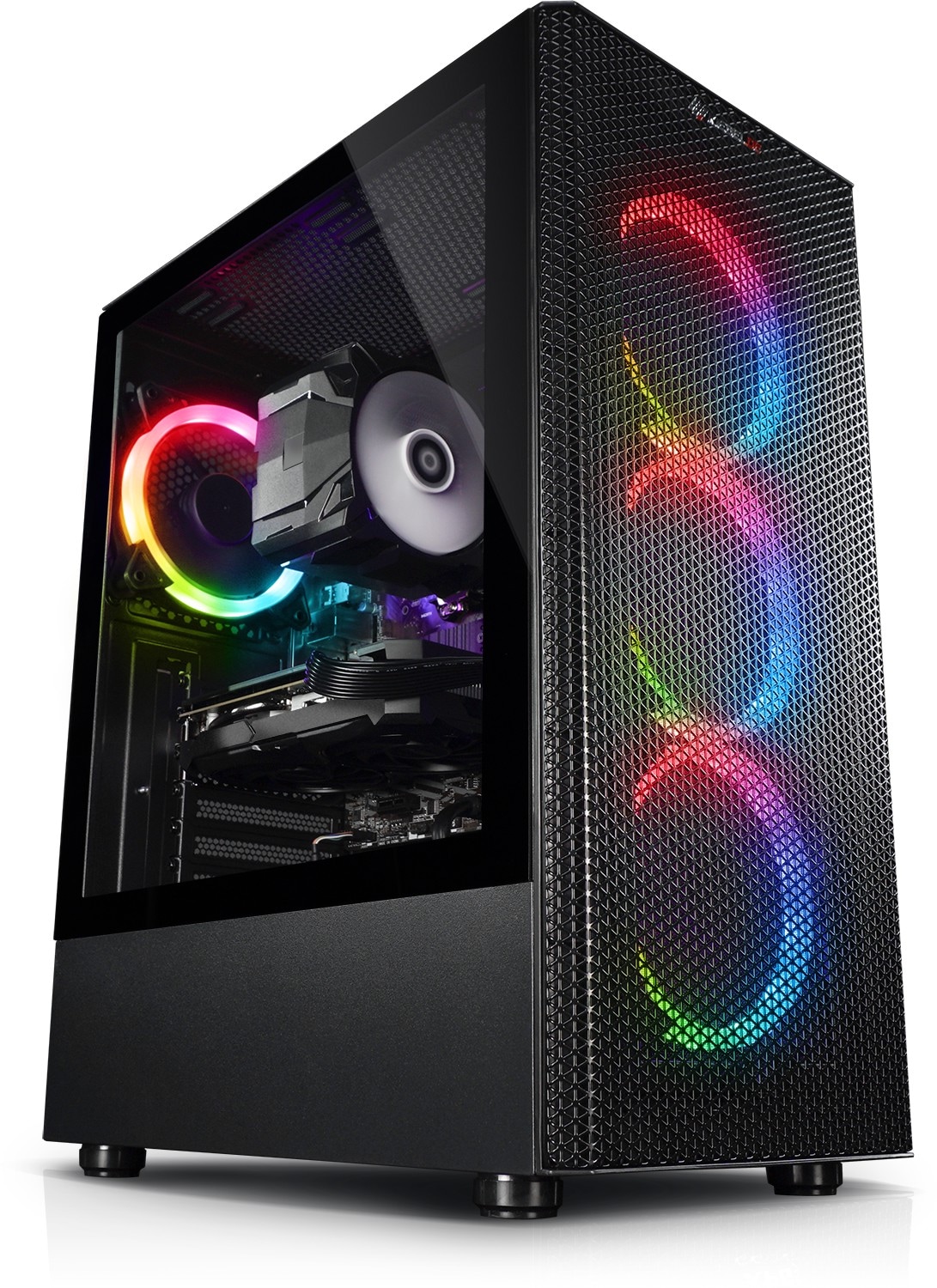 Gaming PC Raptor VIII AMD Ryzen 7 8700F, 16GB DDR5, NVIDIA RTX 5060 8 GB, 1TB SSD, WLAN, Windows 11 