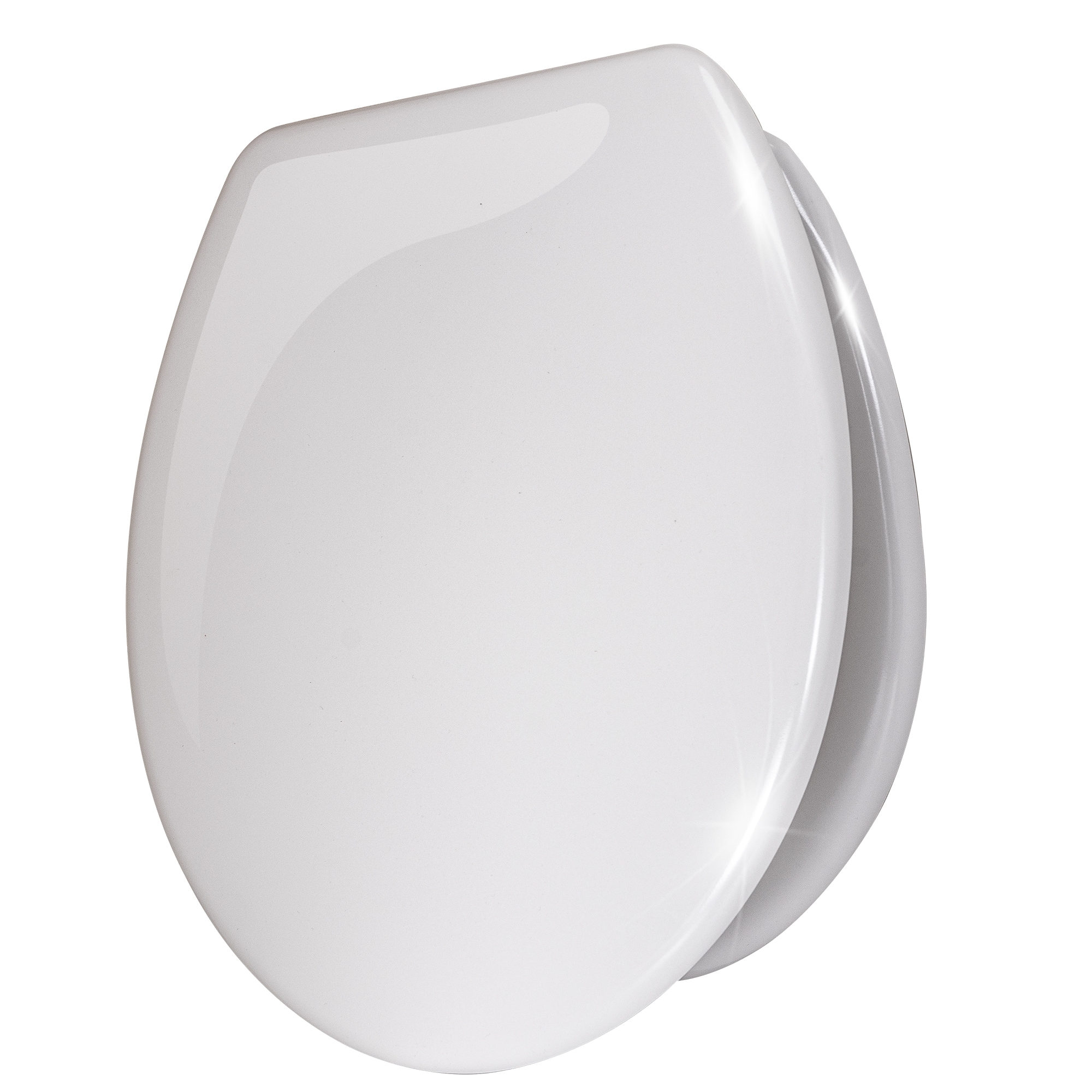 WC Sitz Toilettensitz mit Absenkautomatik Duroplast Klodeckel Klositz 