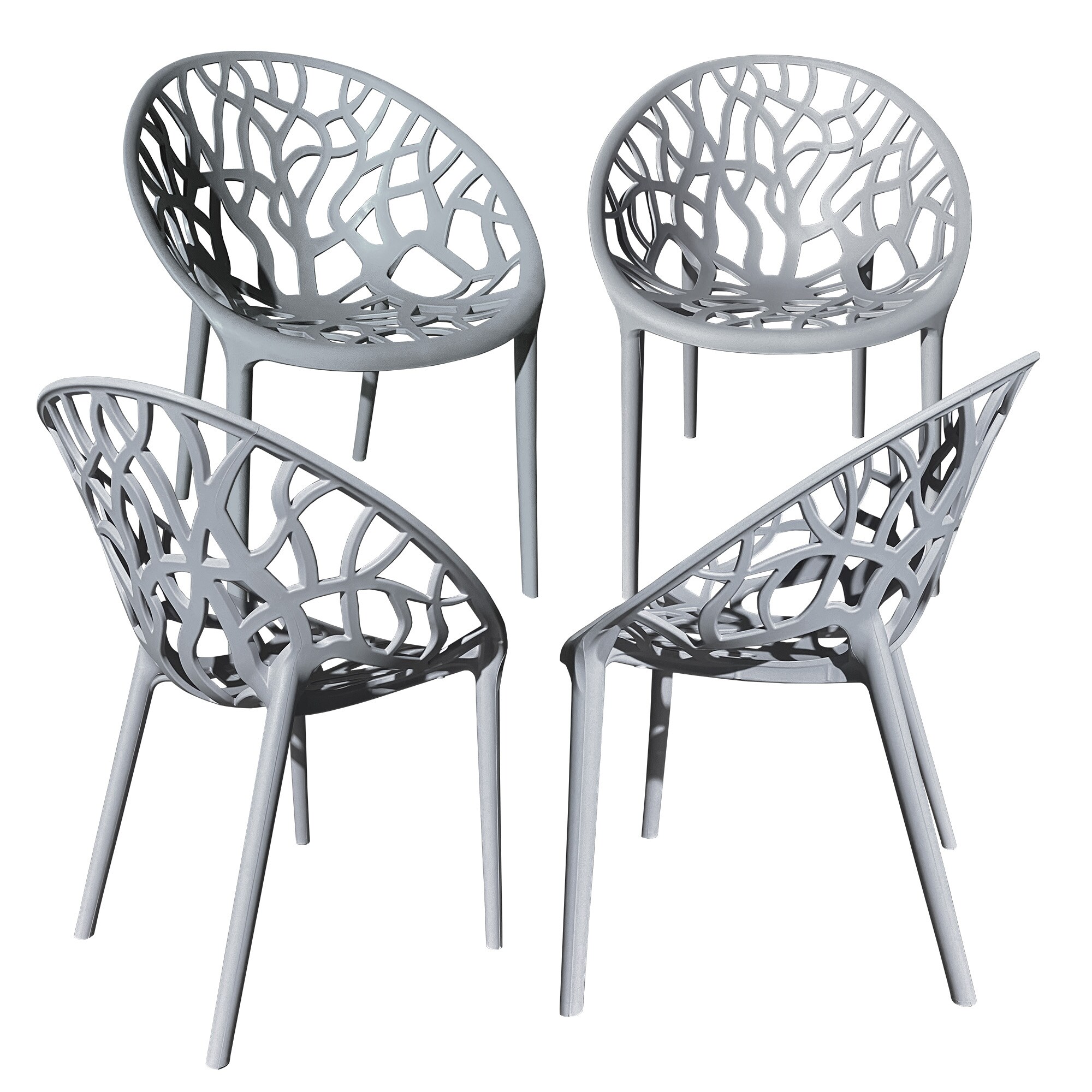 Gartenstuhl Kunststoff Stapelstuhl Bistrostuhl K&uuml;chenstuhl Stuhl Stapelbar 