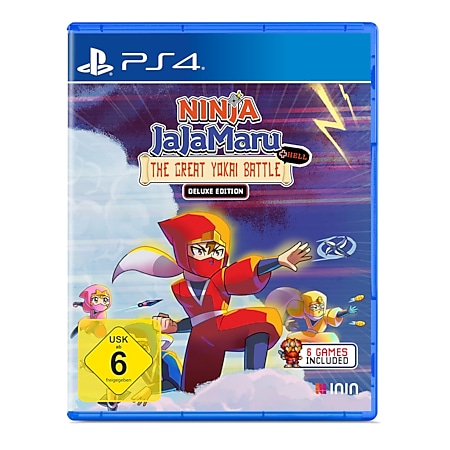 ININ Games Ninja JaJaMaru The Great Yokai Battle +Hell Deluxe Edition PS4 