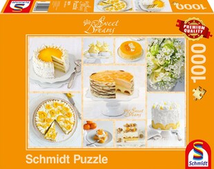 Strahlend gelbe Kaffeetafel 