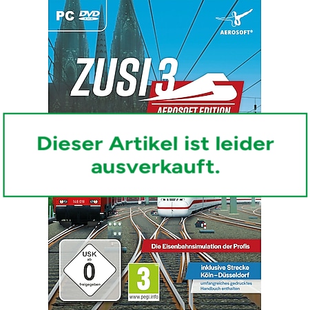 Zusi 3 Aerosoft Edition + Strecke Köln-Düsseldorf 