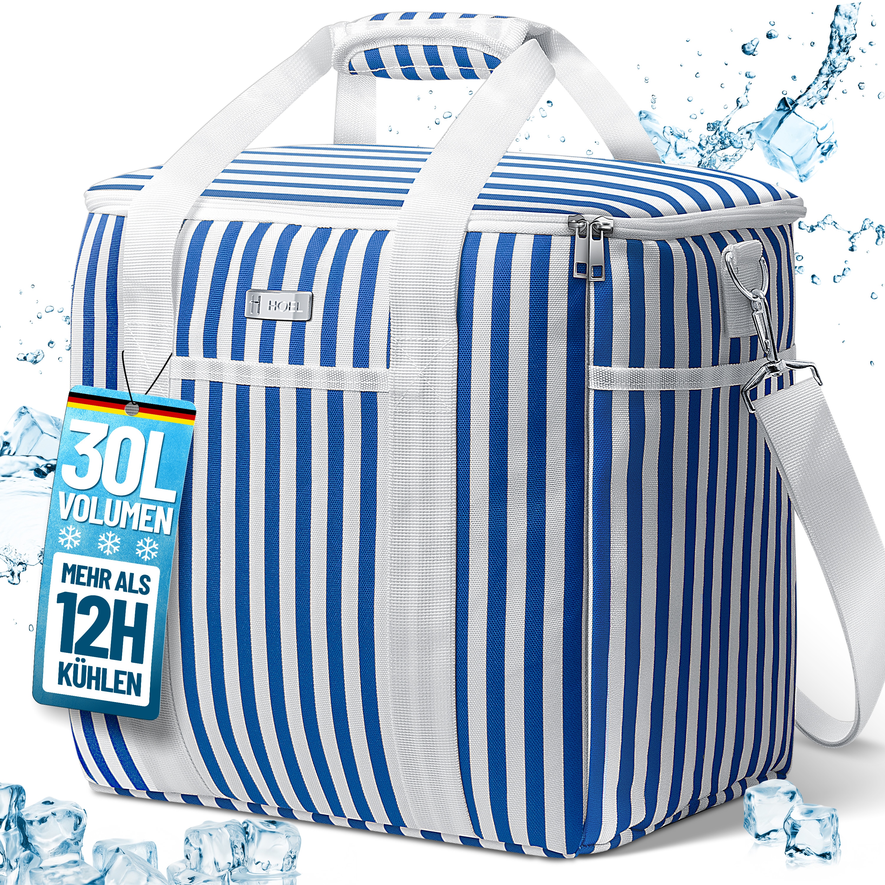 HOEL K&uuml;hltasche Blau 30L 