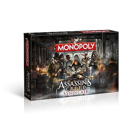 Monopoly Assassin's Creed Syndicate Brettspiel Gesellschaftsspiel Spiel Deutsch 