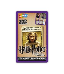 Top Trumps - Harry Potter und der Gefangene von Askaban Spiel Quartett Kartenspiel 