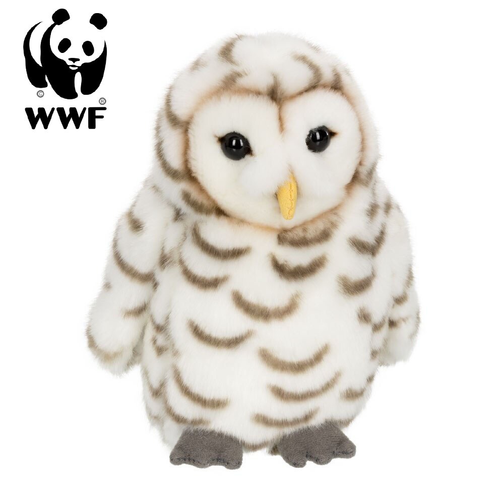 - Plüschtier - Schneeeule (15cm) lebensecht Kuscheltier Stofftier Eule