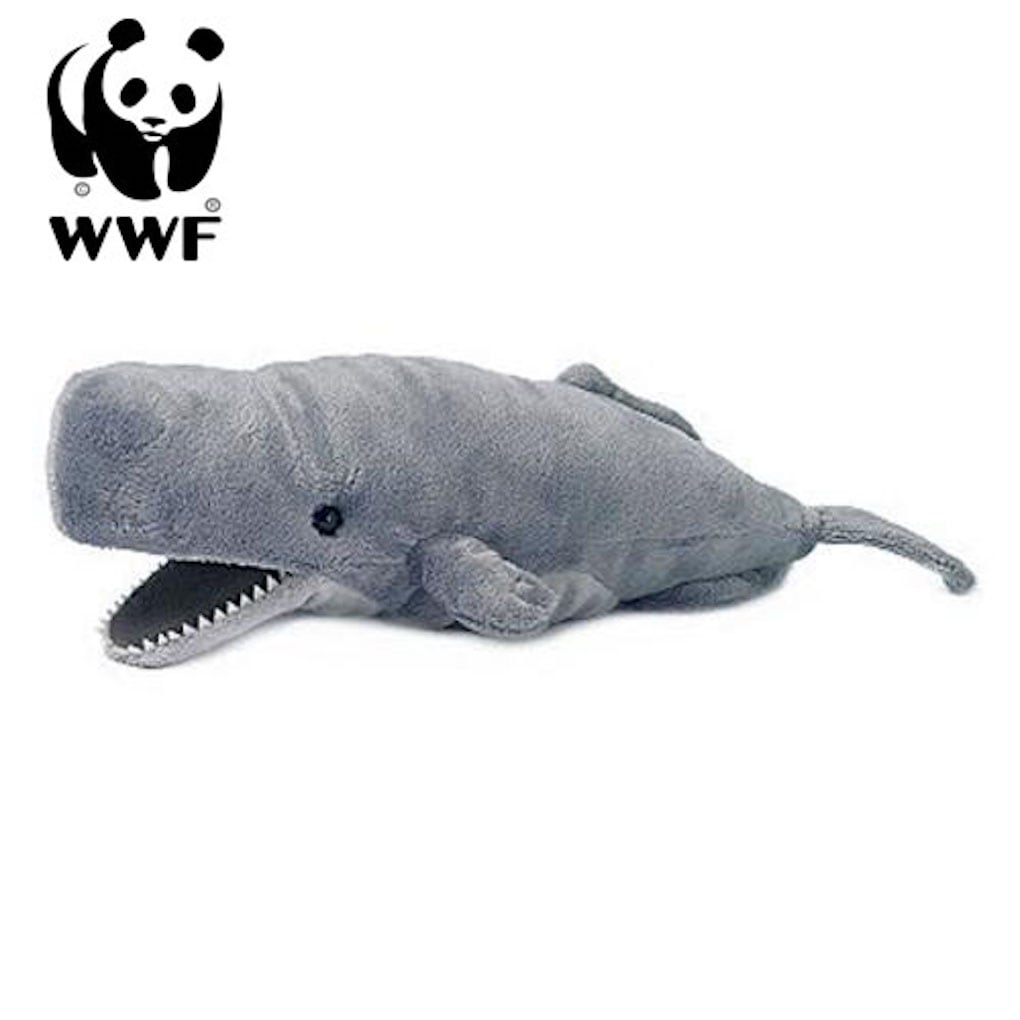 WWF Pl&uuml;schtier Pottwal (28cm) lebensecht Kuscheltier Stofftier Wal Wassertier 