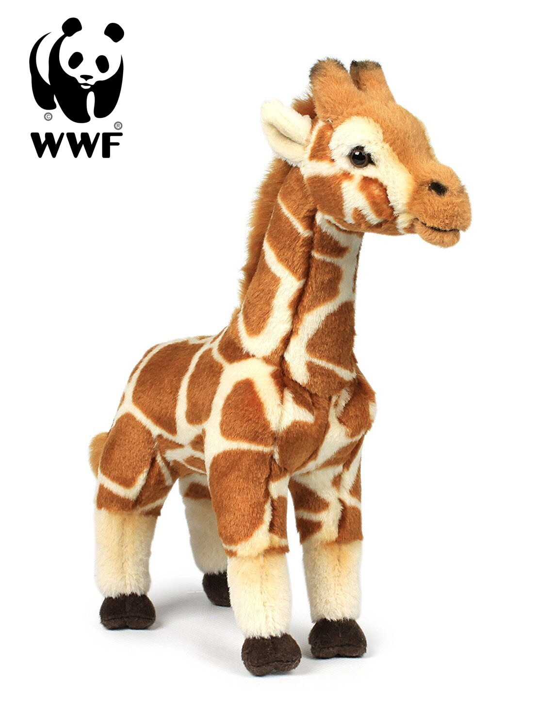 - Plüschtier - Giraffe (31cm) lebensecht Kuscheltier Stofftier