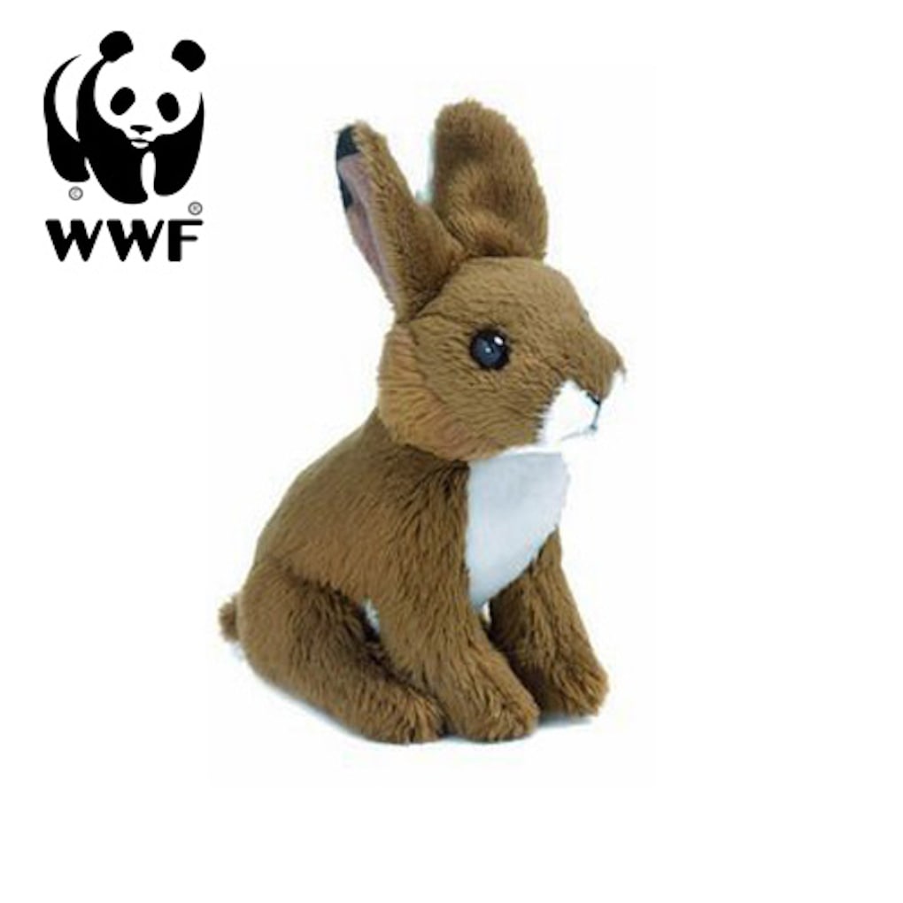 WWF - Pl&uuml;schtier - Hase (10cm)  lebensecht Kuscheltier Stofftier 