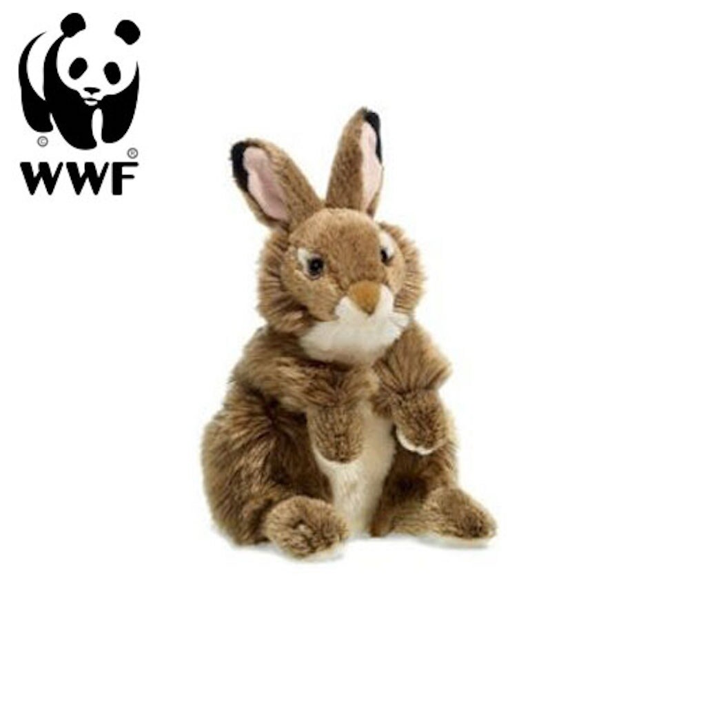 - Plüschtier - Hase (sitzend, 30cm) lebensecht Kuscheltier Stofftier Rabbit
