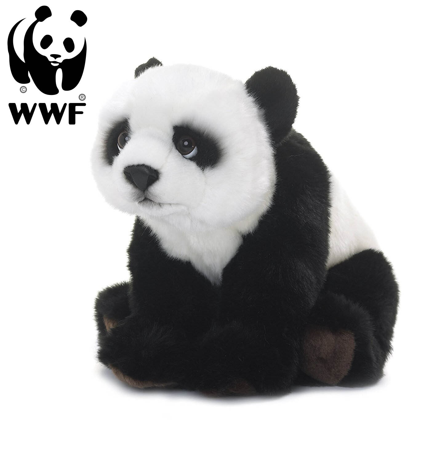 Plüschtier - Panda (23cm) lebensecht Kuscheltier Stofftier