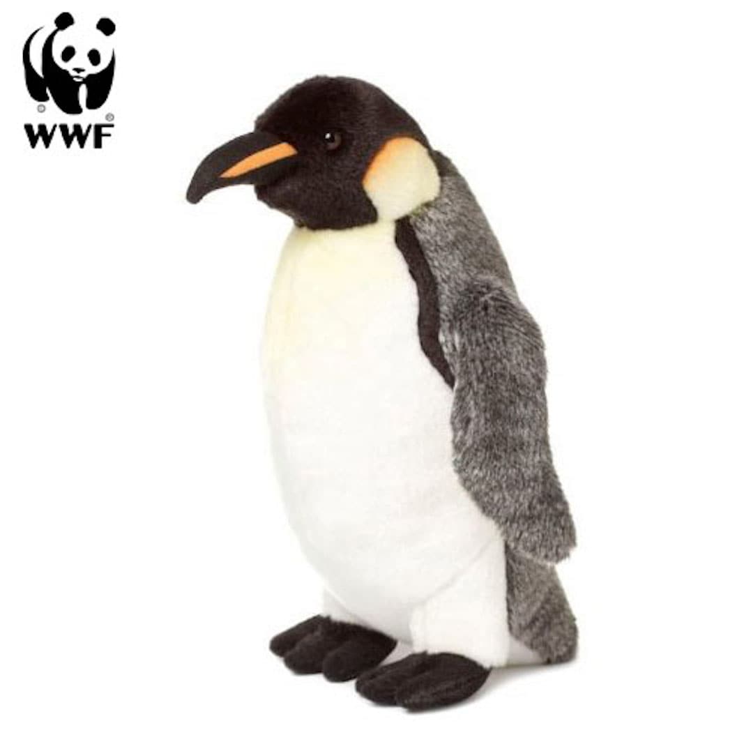 WWF - Pl&uuml;schtier - Kaiserpinguin (33cm) Pinguin lebensecht Kuscheltier Stofftier 