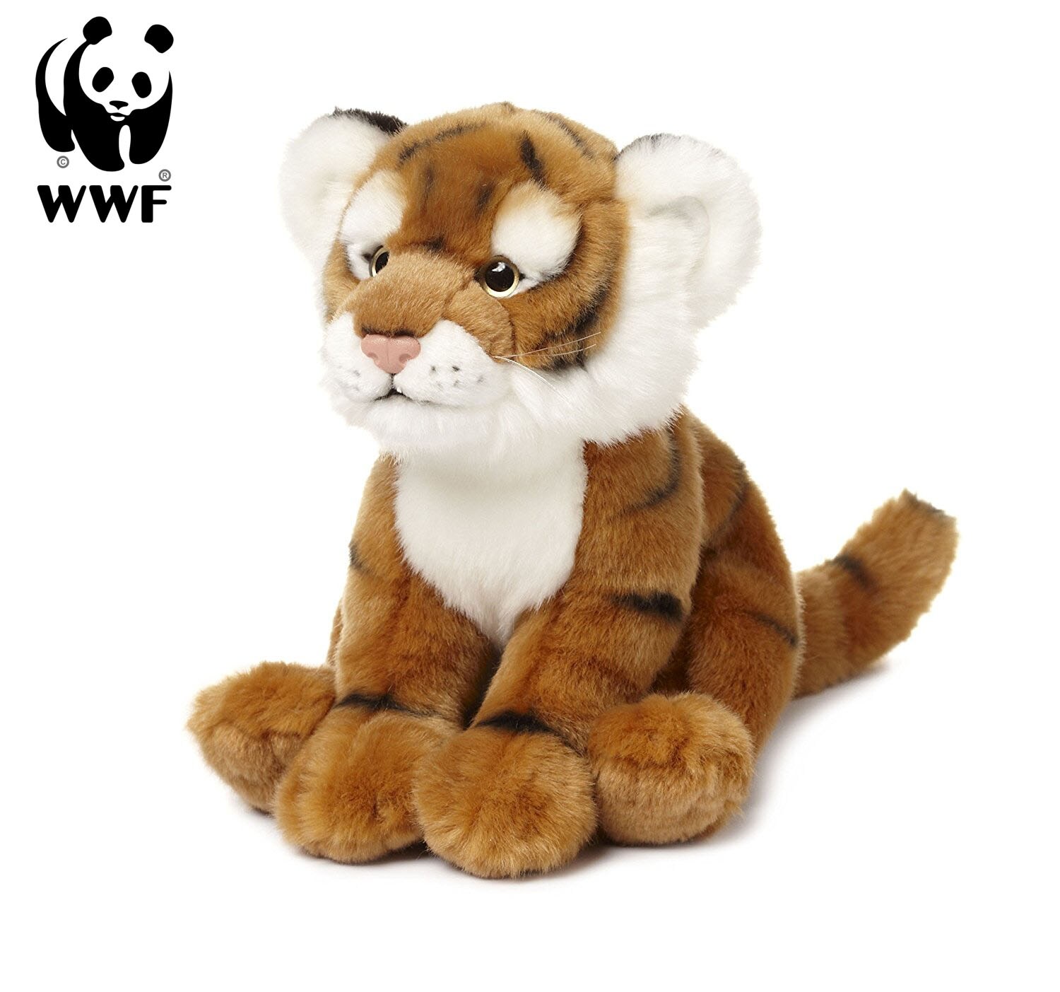 - Plüschtier - Tiger (23cm) lebensecht Kuscheltier Stofftier